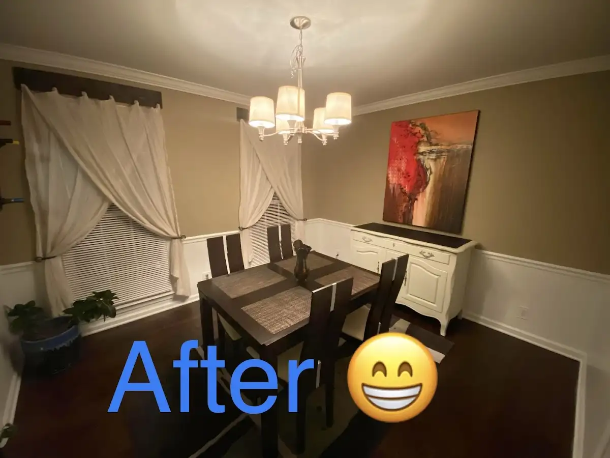 Professional dining room restoration after water damage in Laurel